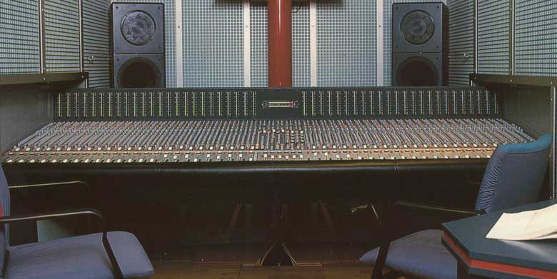 automated Mixing Console 5MT-S in Recording Van