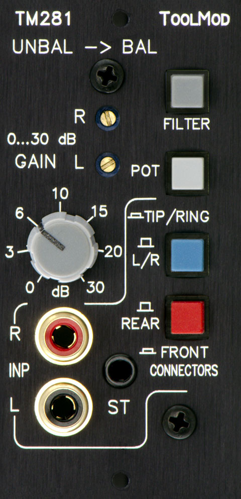 Stereo Balancing Amplifier
, vertical Version
